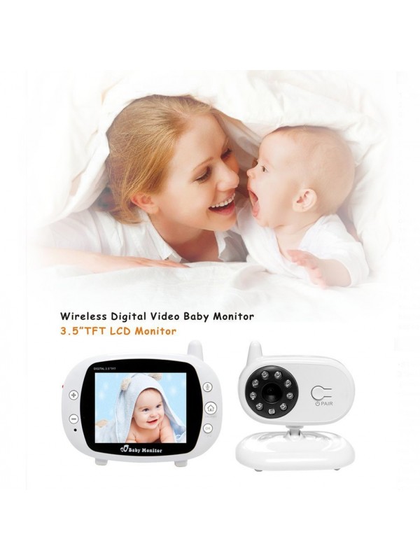 EU 3.5 inch LCD  Baby Monitor