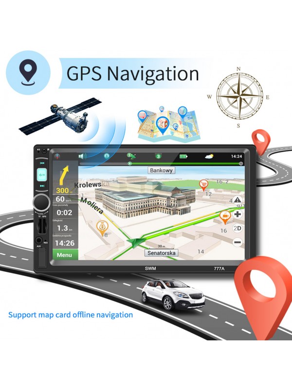 Car Multimedia Player (Australia map)