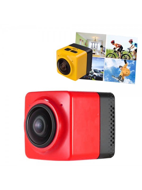 CUBE360 Outdoor WIFI Mini Sports Camera-Black