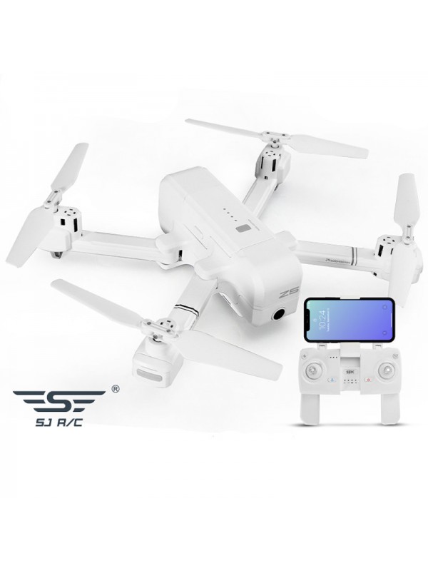 SJRC Z5 5G FPV Drone Quadcopter - White