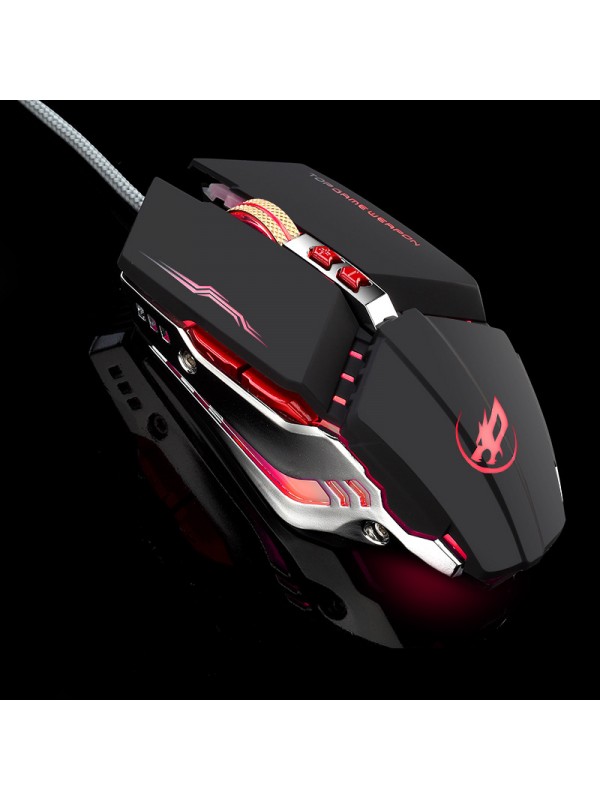 Warwolf T9 Gaming Mouse - Black