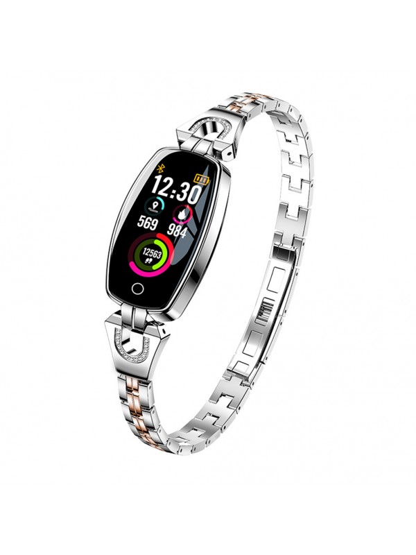 H8 Women Exquisite Fitness Smart Watch Silver