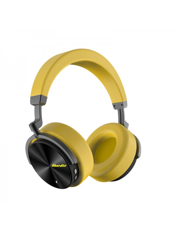 Bluedio T5 Bluetooth Headphones - Yellow