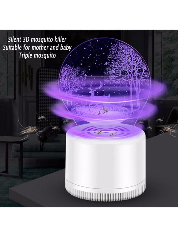 3D Mosquito Killer Lamp - Jelleyfish 03
