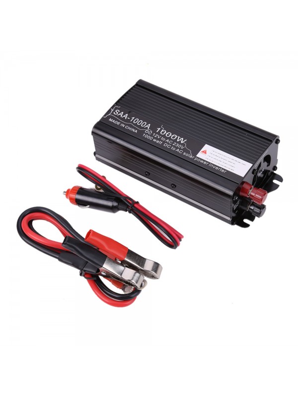 1000W Portable Car Power Inverter Charger