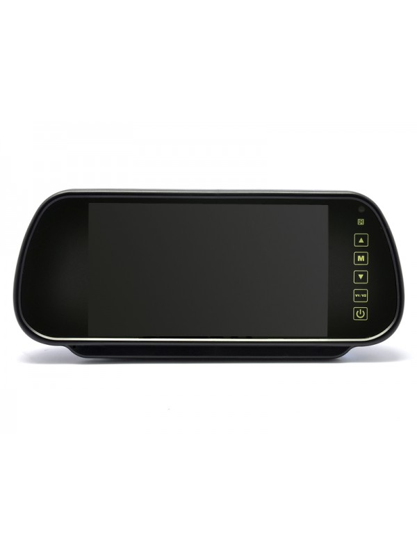 7 Inch Mirror Monitor w/ Touch Buttons