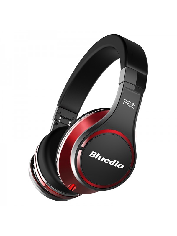 Bluedio UFO 3D Sound Headphones Black red