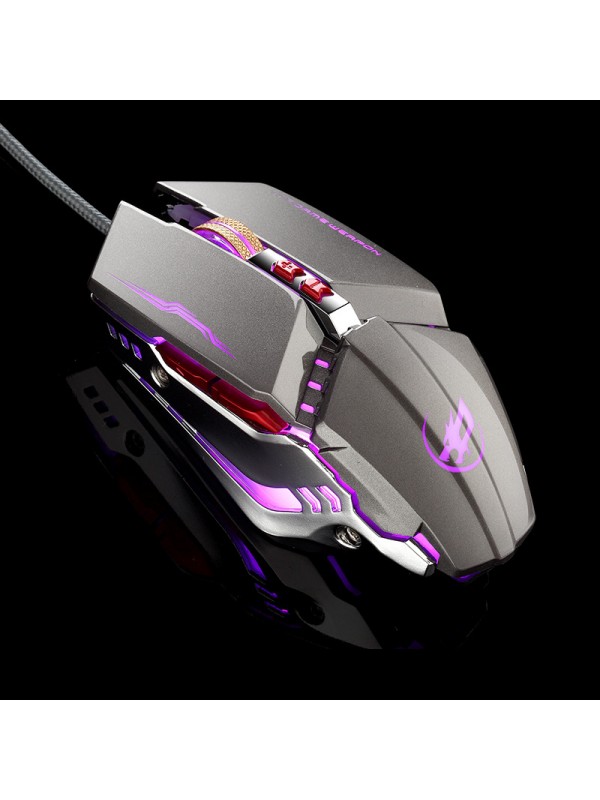 Warwolf T9 Gaming Mouse - Gray