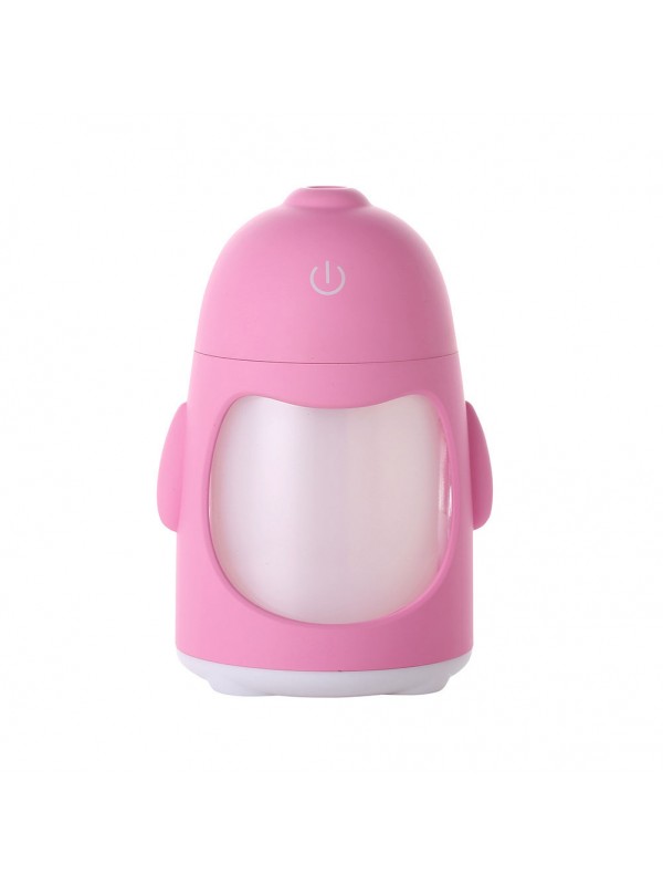 7 Colors Change Mini Air Humidifier Pink