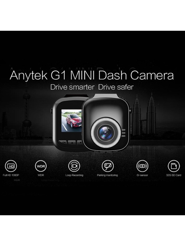 Anytek G1 120 Degree Wide Angle Car Camera