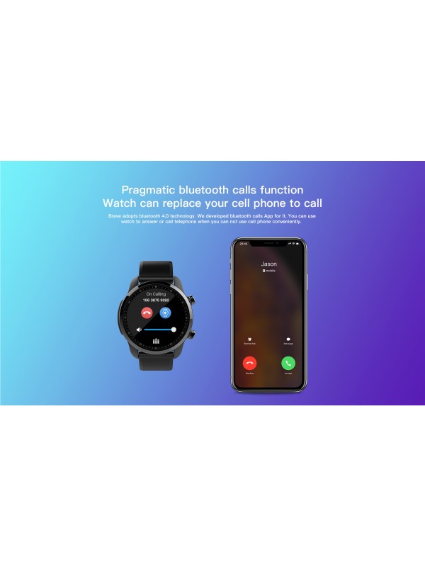 Kospet Brave Smartwatch Phone Black