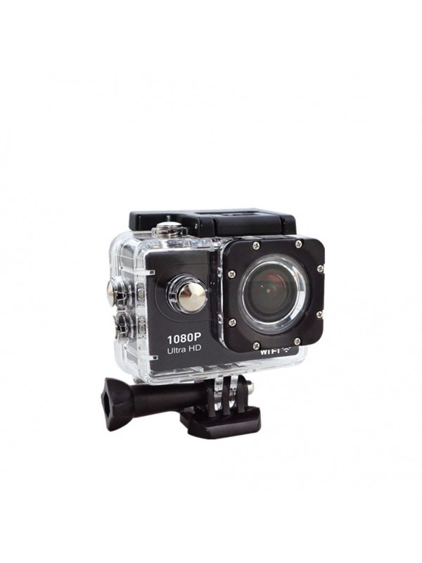 Ultra HD Waterproof Sports Camera - Black
