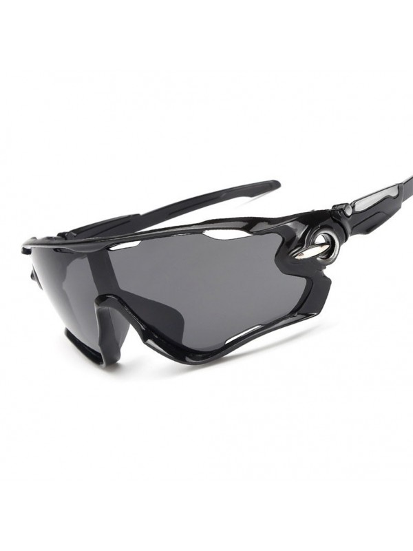 Outdoor Cycling Sunglasses Bright black frame