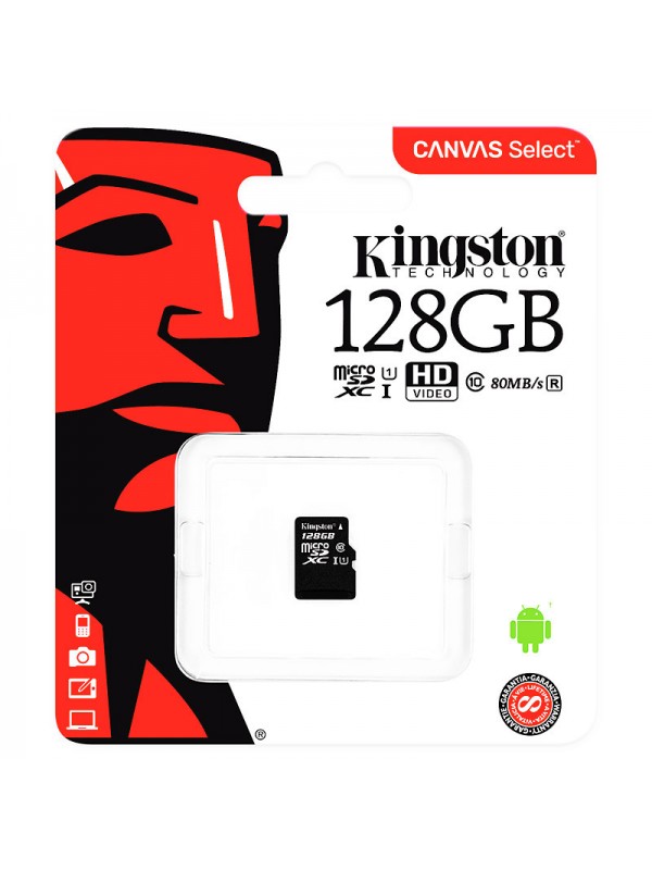 Kingston C10 Micro SDHC UHS 12GB Memory Card