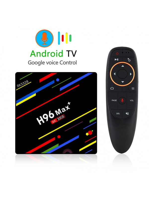 H96 Max+ Android TV Box - UK Plug