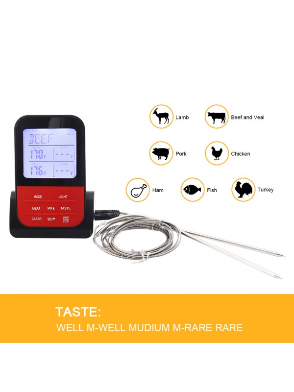 Wireless Waterproof Digital Thermometer for O