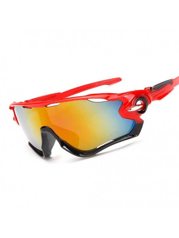 Outdoor Cycling Sunglasses Red frame