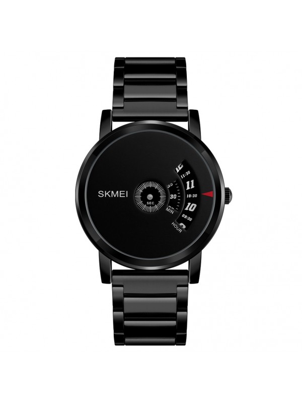 SKMEI Simple Fashion Men Quartz Watch Black