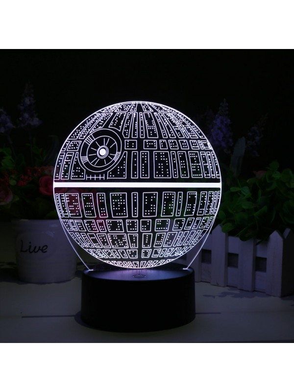 Star Wars Death Star 3D LED lamp
