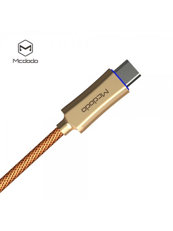 MCDODO Knight Charge USB Cable - 1m, Gold