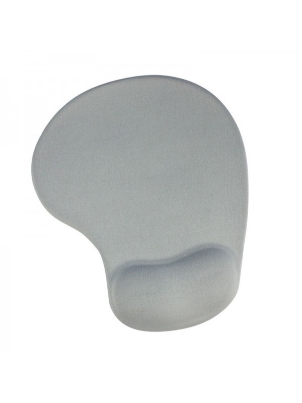 Office Mousepad with Gel Wrist Gray