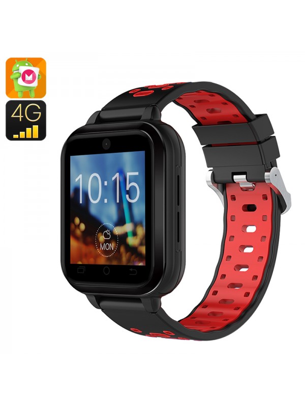 Finow Q1 Pro Android 4G Smart Watch (Red)