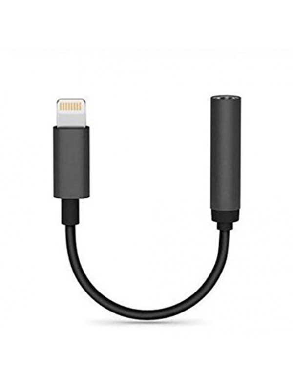 Headphone Adapter Connector Cable Black