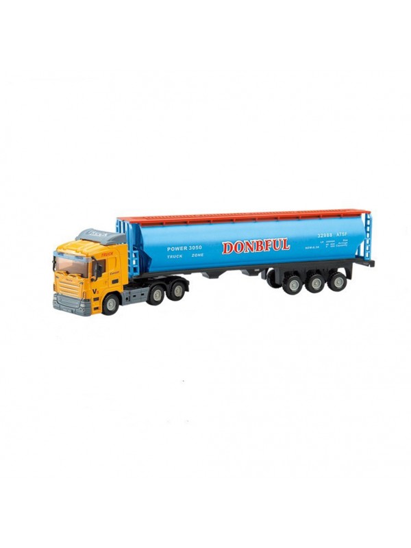 Inertial Container Trailer Truck Toys