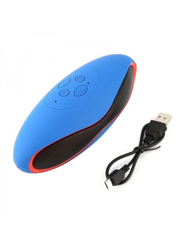 Mini Football Shape Bluetooth Speaker, Blue