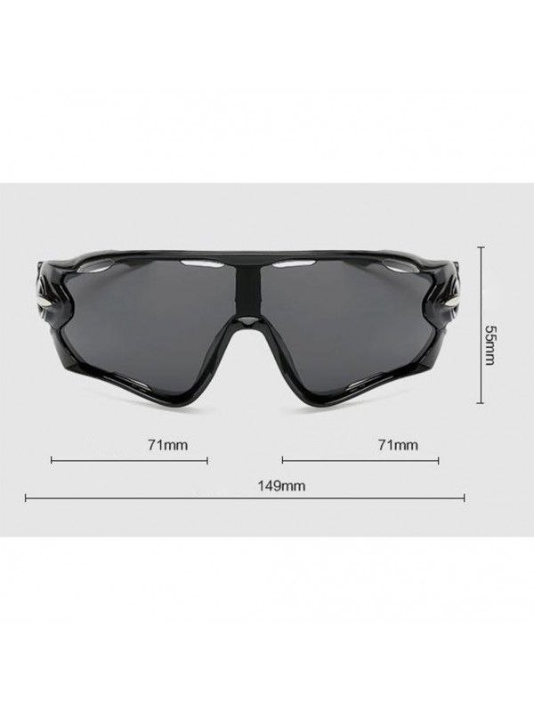 Outdoor Cycling Sunglasses White Frame