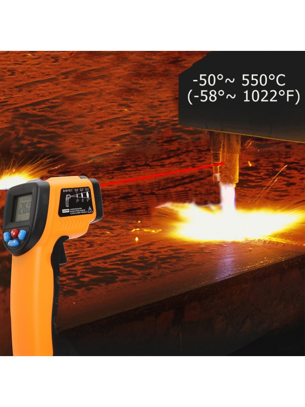 GM550 Digital Infrared Thermometer - Yellow