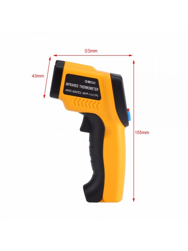 GM550 Digital Infrared Thermometer - Yellow