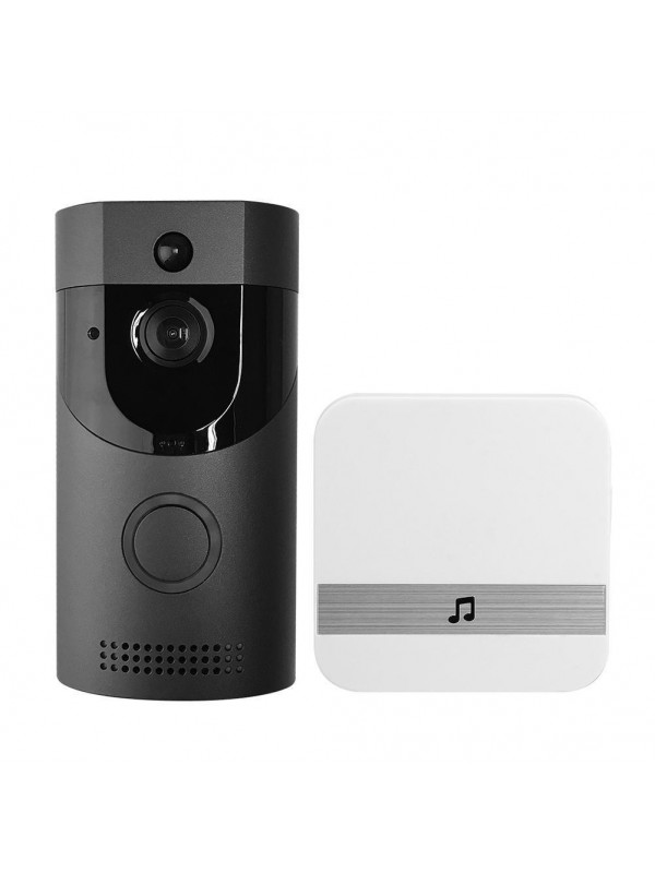 Anytek B30 Video Doorbell - EU Plug, Black
