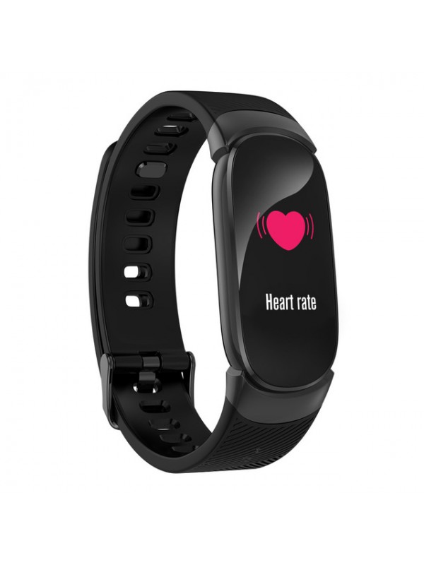 QW16 Bluetooth Sports Smart Watch - Black