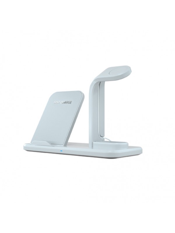3 in 1 Charging Stand White