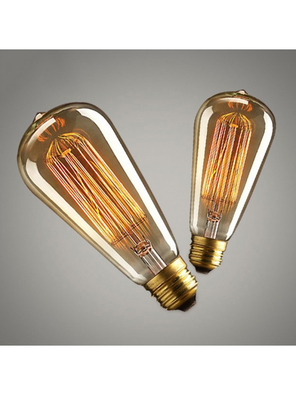 40W E27 220-240V Edison Light Bulb
