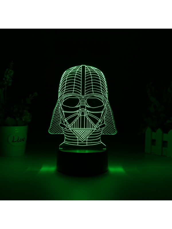 Darth Vader 3D LED Color Light