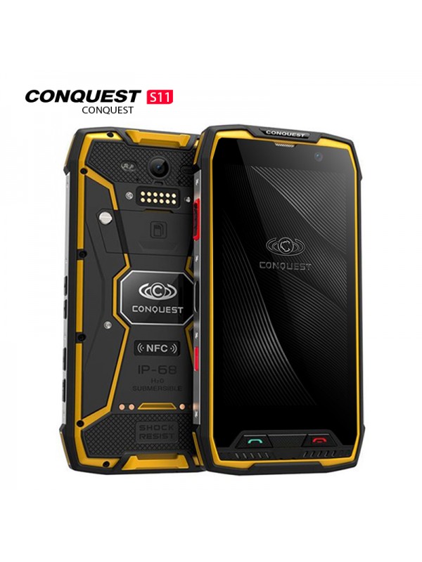 Conquest S11 Smartphone Yellow 128GB