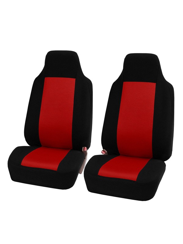 2pcs/set Universal Car Front Seat Cushion-Red
