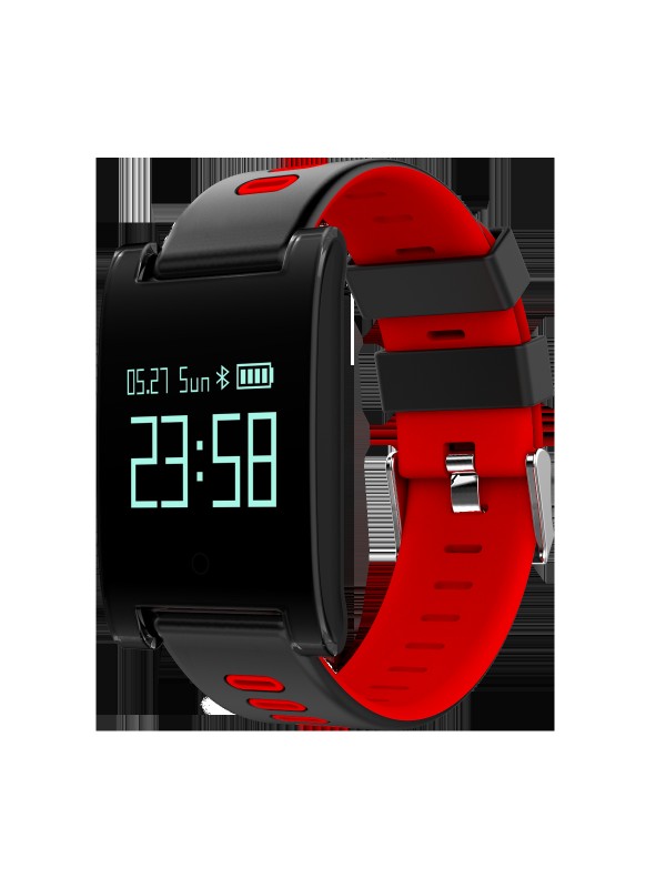 DM68 PLUS Health Tracker Smart Bracelet Red