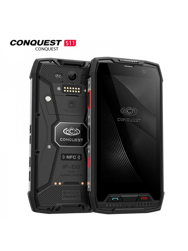Conquest S11 Smartphone Black 128GB
