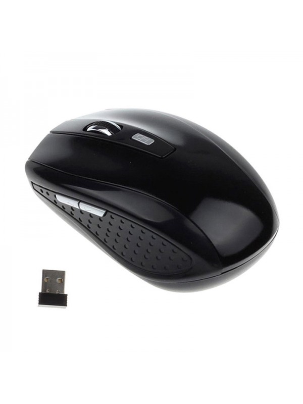 2.4GHZ Portable Wireless Mouse Black