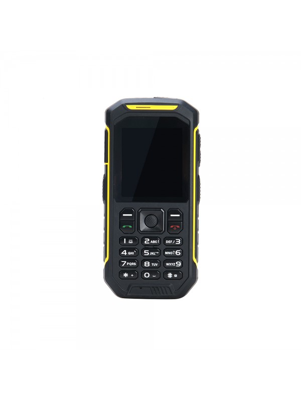 X6 Walkie Talkie Rugged phone Yellow