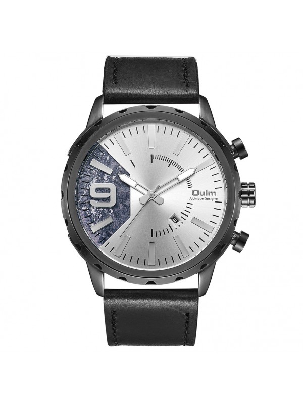 Oulm HP-3640 Men Quartz Watch - White