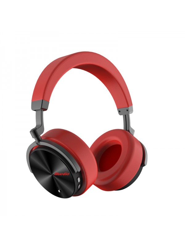 Bluedio T5 Bluetooth Headphones - Red