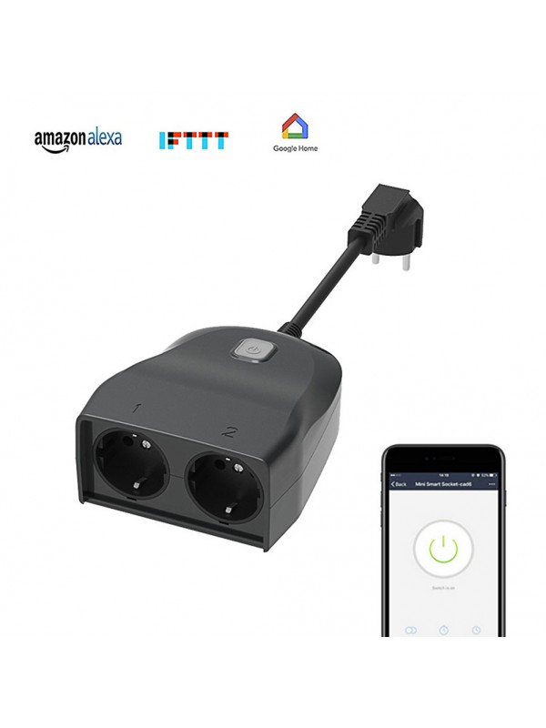 Outdoor Waterproof Smart Socket - EU Plug