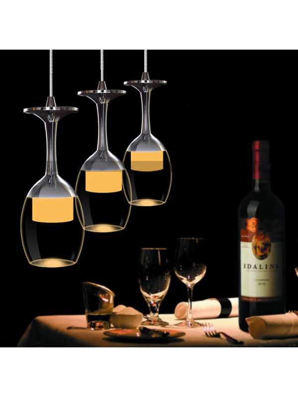 Wine Glass Ceiling Light Pendant Lamp