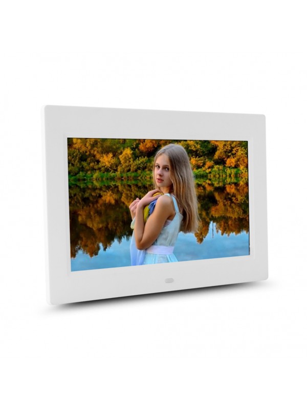 10 inch HD Digital Photo Frame-White EU Plug