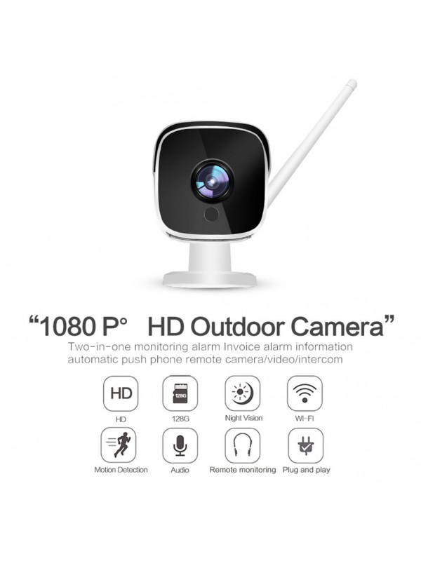 Wifi IP Camera 1080P  Indoor Outdoor EU Plug