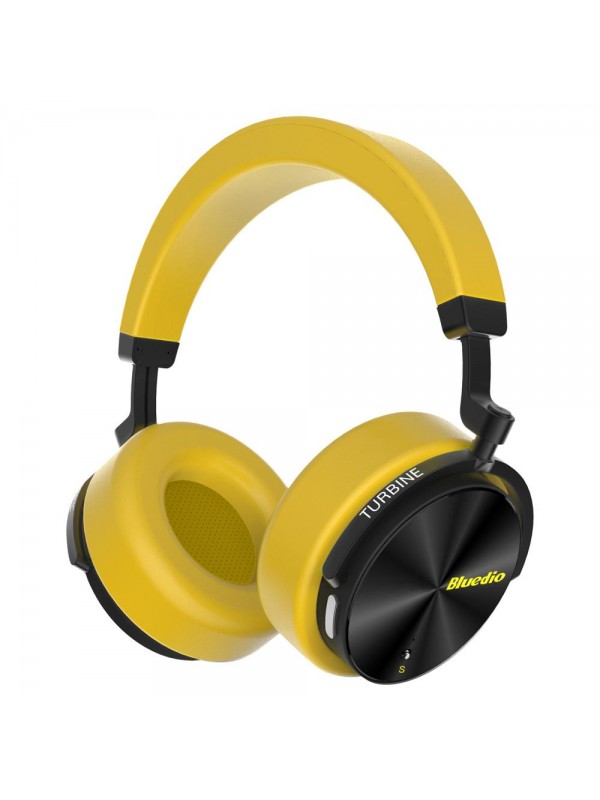 Bluedio T5S Bluetooth Headphones - Yellow